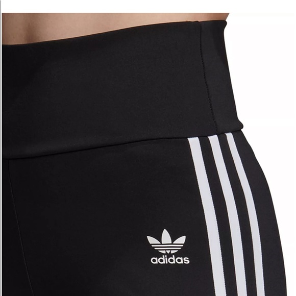Adidas Women's High-Waisted Biker Shorts PrimeBlue - Picture 3 of 6